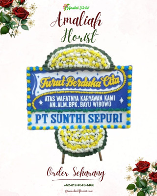 Papan Bunga Duka di Rungan Hulu