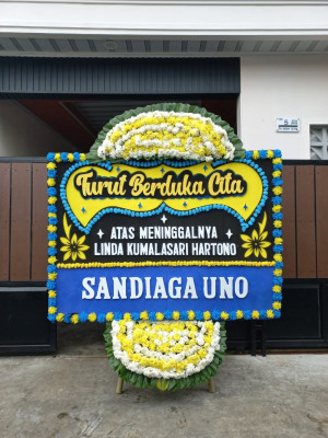 Papan Bunga Duka di Rungan Hulu